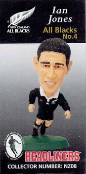 1997 Corinthian Headliners New Zealand All Blacks #NZ08 Ian Jones Front
